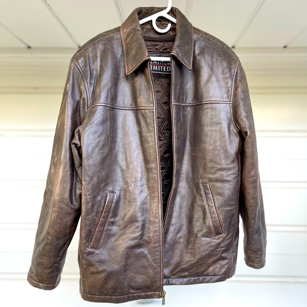 Brown Leather Limited Jacket
